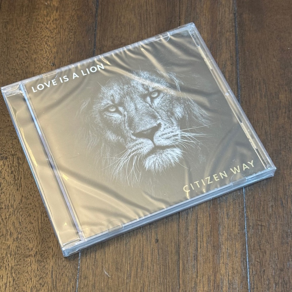 Citizen Way Love Is A Lion CD New Sealed 2019 Christian Pop Music Album